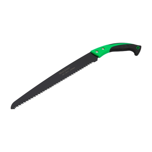 Fierastrau drept MICUL FERMIER, GF-1871, negru cu maner verde