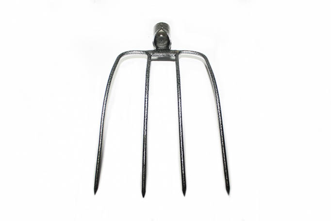 Furca cu 4 coarne MICUL FERMIER, GF-0027 din metal