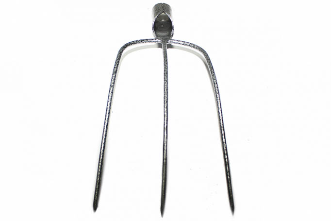 Furca cu 3 coarne MICUL FERMIER, GF-0028 din metal