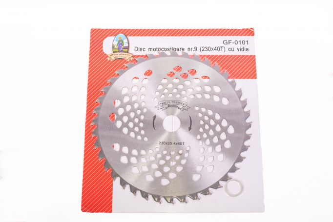 Disc motocositoare MICUL FERMIER, nr. 9/230 cu vidia 40 dinti
