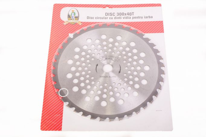 Disc motocositoare MICUL FERMIER, nr. 12/300 cu vidia 40 dinti