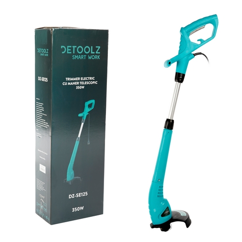 Trimmer electric cu maner telescopic Detoolz, DZ-SE125, 350 W 12000 RPM