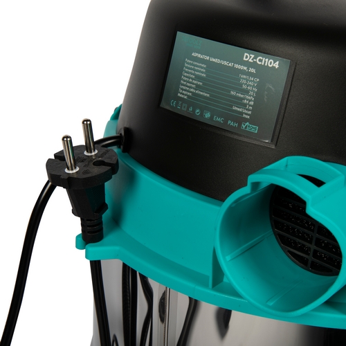 Aspirator uscat umed Detoolz, DZ-CI104, 1000 W, 20 L