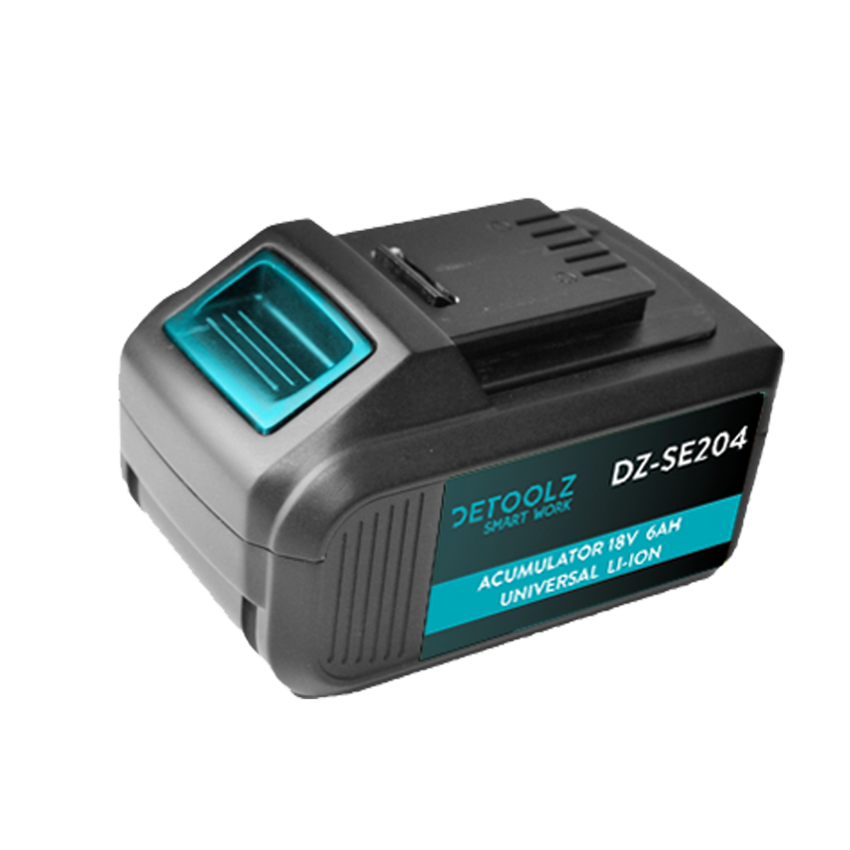 Acumulator Detoolz, DZ-SE204, Li-Ion 18 V/6 Ah Universal