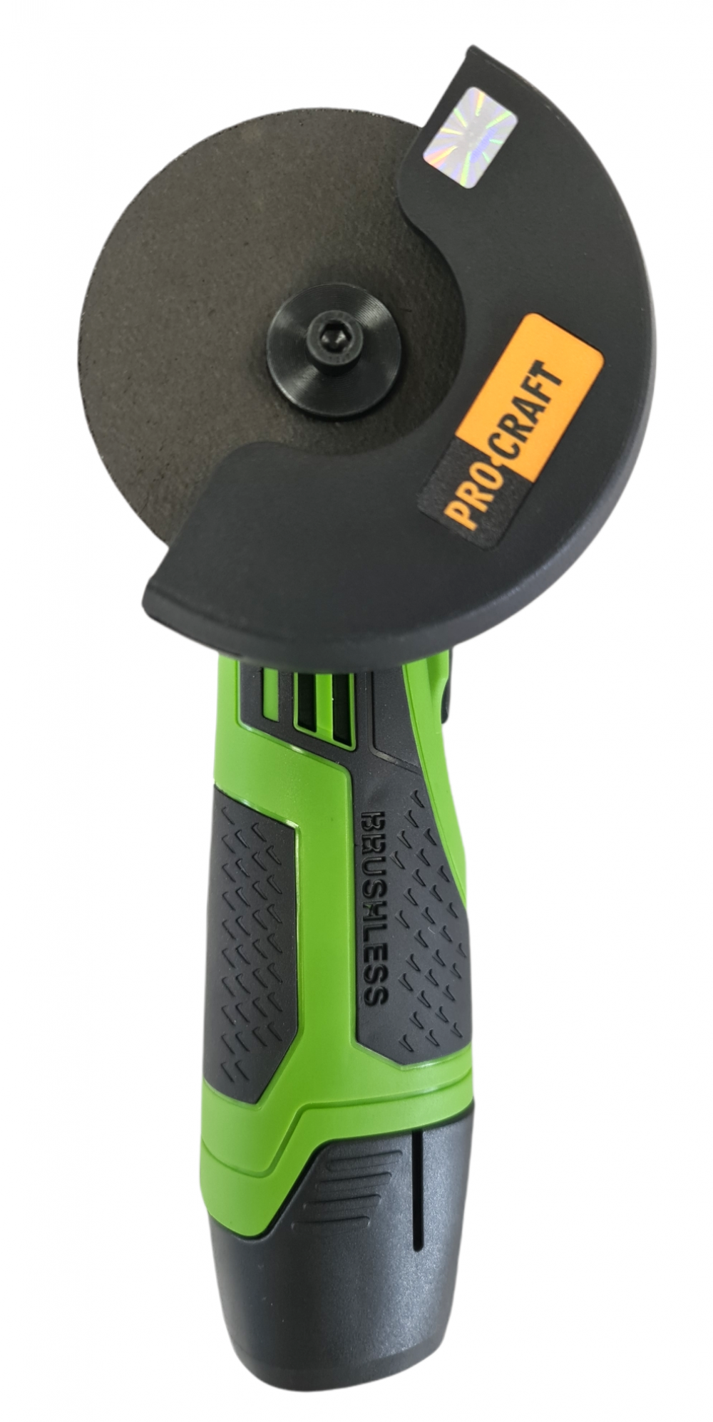Polizor unghiular PROCRAFT, PGA12, 12 V / 2 Ah, panza 76 mm BRUSHLESS, 20000 rotatii, fara acumulator, fara incarcator