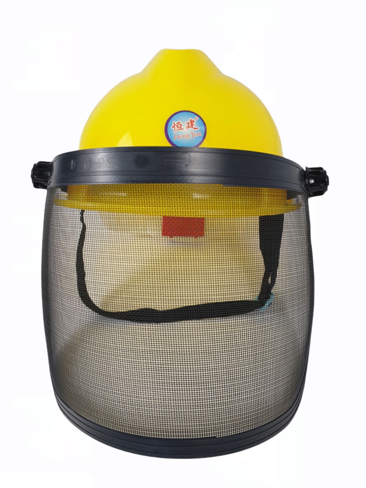 Masca protectie pentru motocoasa cu casca 8922, galbena