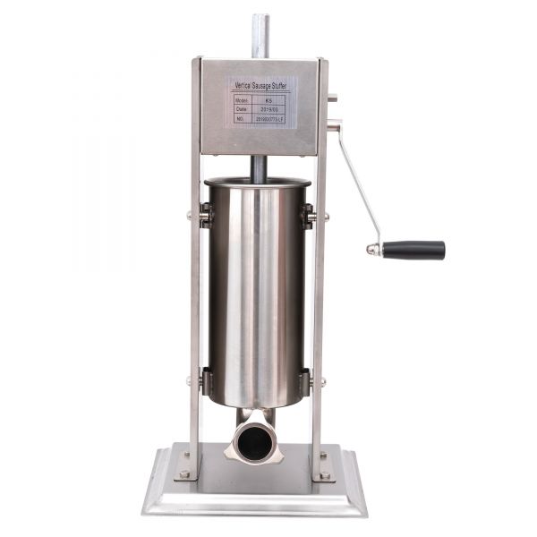 Aparat de umplut carnati ELEFANT ML-S5, mecanic, inox integral, 5 kg, cu 6 palnii