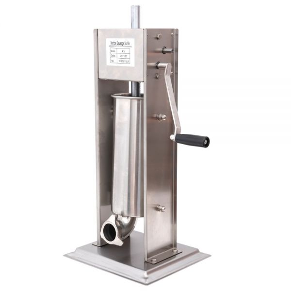 Aparat de umplut carnati ELEFANT ML-S5, mecanic, inox integral, 5 kg, cu 6 palnii