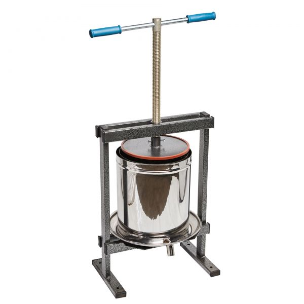 Teasc/Presa struguri VILEN, inox, 15 L cu picioare