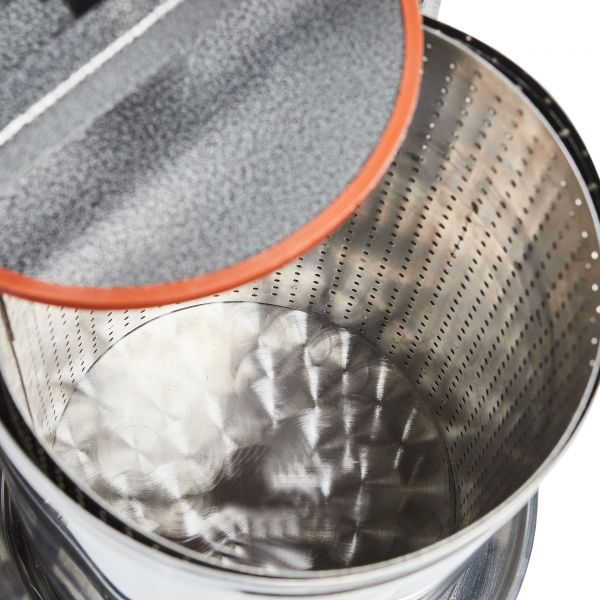 Teasc/Presa struguri VILEN, inox, 20 L, cuva dubla