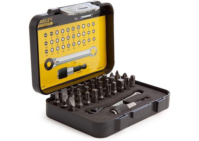 Set 32 piese de insurubat STANLEY 1-13-905, 1/4 inch