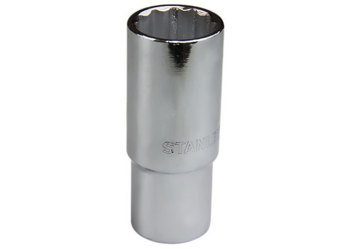 Cheie tubulara STANLEY 1-86-433, prindere patrat 1/2 inch, 12P, 25 mm, crom vanadiu