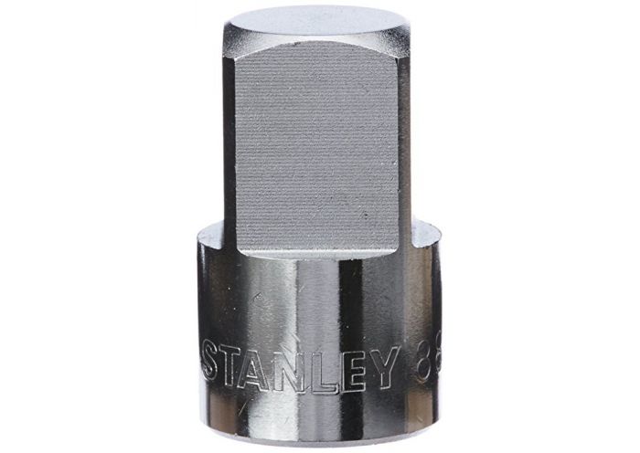 Adaptor insurubare STANLEY 1-88-558, interior 1/2 inch - exterior 3/4 inch, crom vanadiu