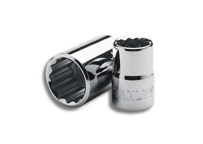 Cheie tubulara STANLEY 1-89-621, prindere 3/4 inch, 12P, 21 mm, crom vanadiu