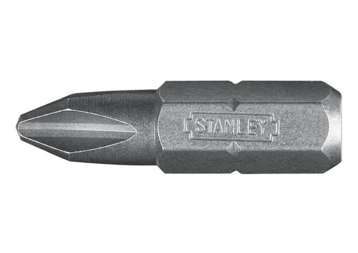 Set 100 biti STANLEY 3-68-946, prindere 1/4 inch, profil Phillips PH2, lungime 25 mm