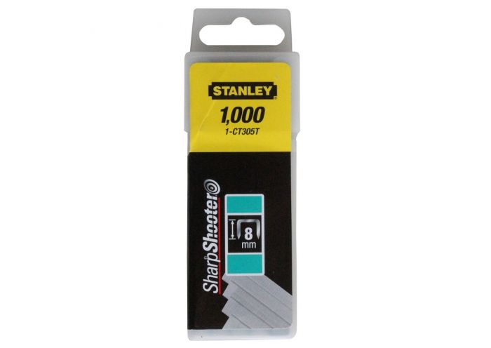 Set 1000 capse pentru cabluri STANLEY 1-CT305T, tip CT300, 8 mm