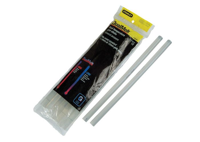 Set 12 batoane din silicon transparent STANLEY 1-GS25DT, 11 x 250 mm