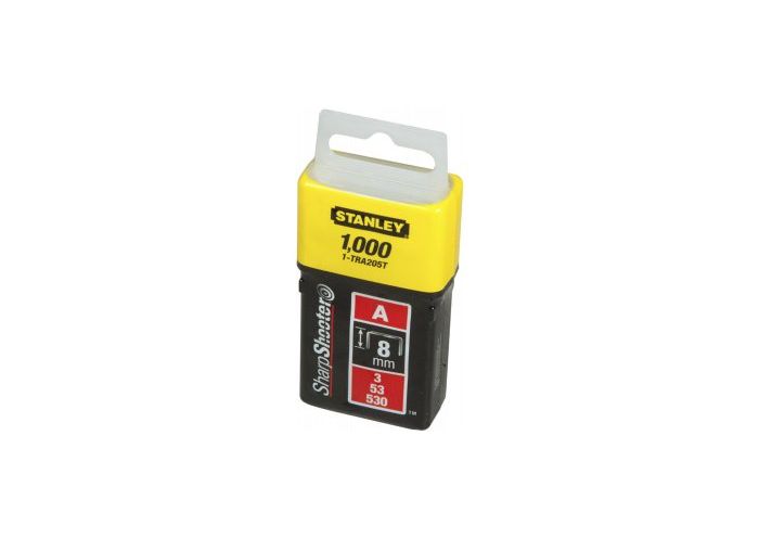 Capse pentru aplicatii uzuale STANLEY 1-TRA205-5T, tip A/3/53/530, 8 mm, 5/16 inch