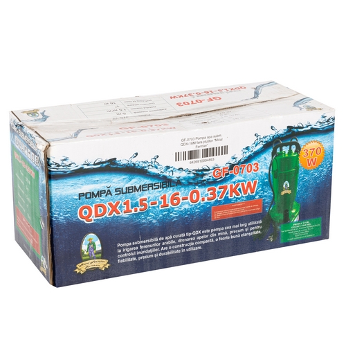 Pompa submersibila apa MICUL FERMIER, QDX-16M, 0.37 KW 16 m fara plutitor