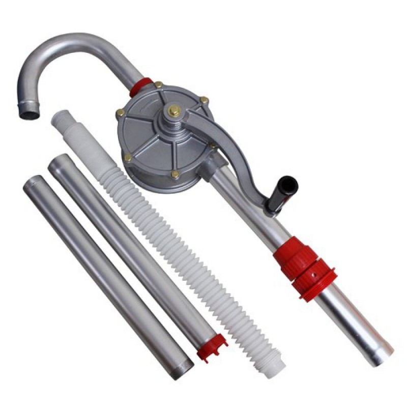 Pompa manuala rotativa MICUL FERMIER GF-0011, pentru transfer lichide, diametru 32 mm, lungime 130 cm, debit 35 l/min