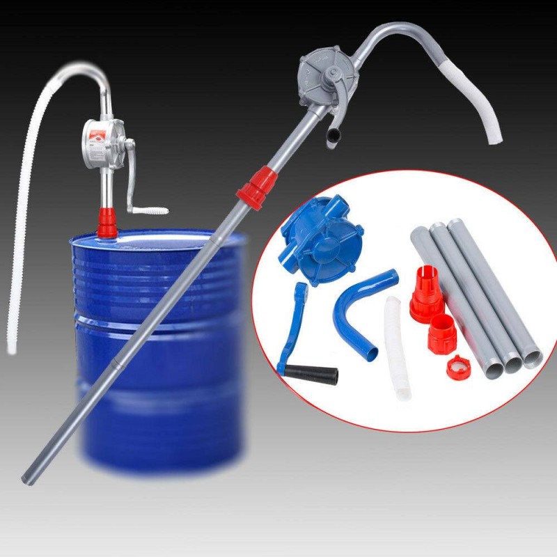 Pompa manuala rotativa MICUL FERMIER GF-0011, pentru transfer lichide, diametru 32 mm, lungime 130 cm, debit 35 l/min