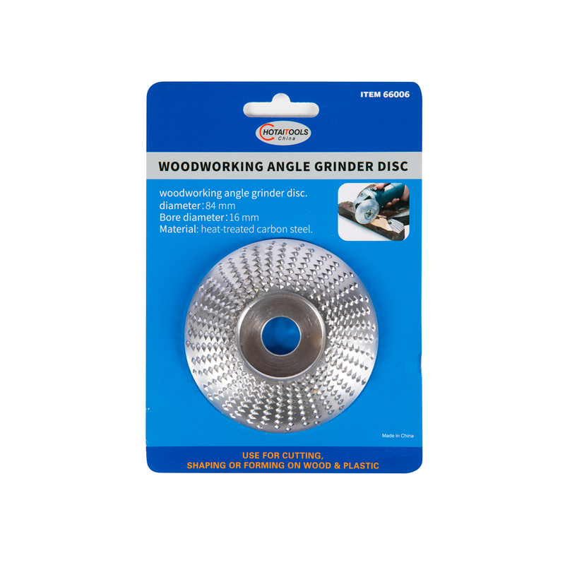 Disc arcuit de rindeluit lemn MICUL FERMIER, GF-2304, argintiu, 84 mm