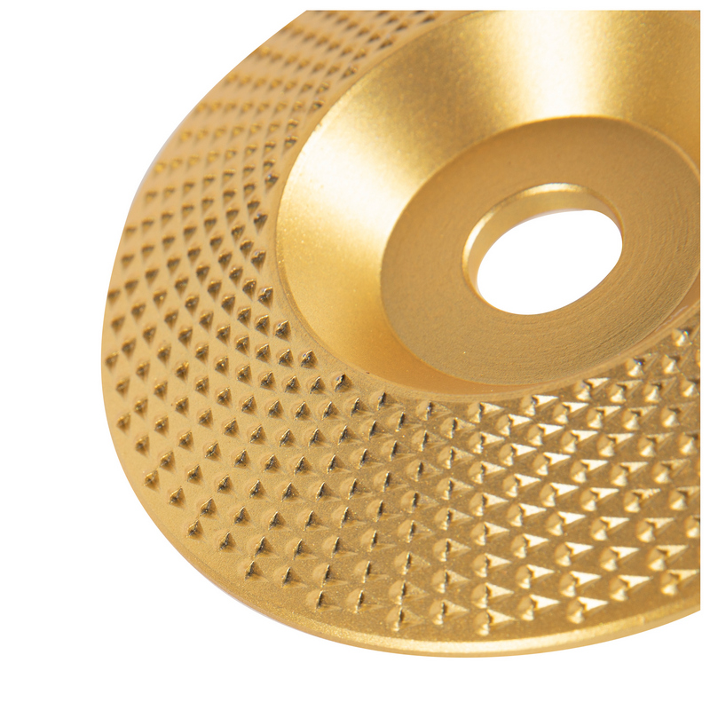 Disc plat de rindeluit lemn MICUL FERMIER, GF-2305 auriu, 98 mm
