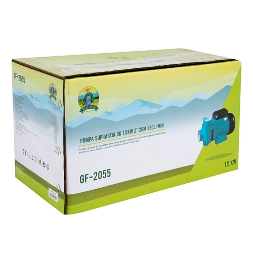 Pompa apa de suprafata MICUL FERMIER, GF-2055, 1.5 KW 360 L/min