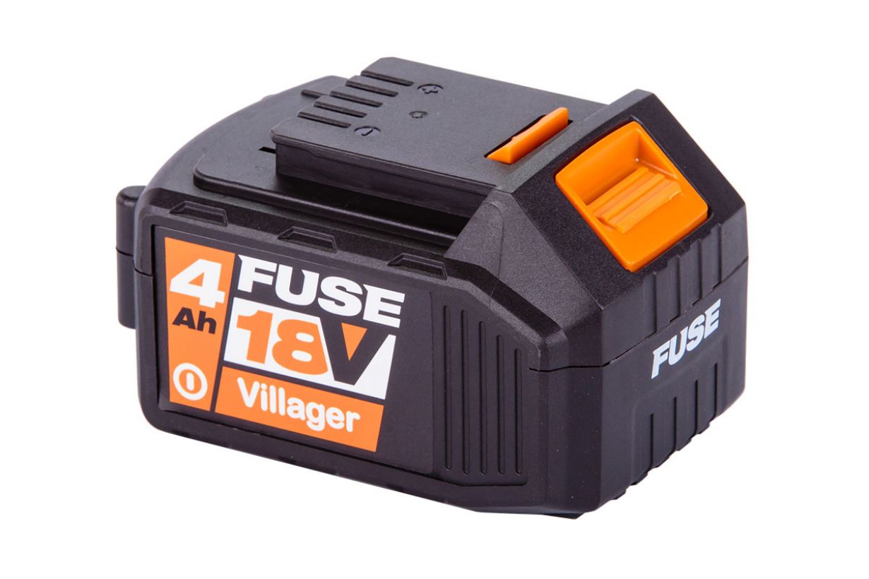 Acumulator VILLAGER Fuse 18 V, 4 Ah, Li-ion