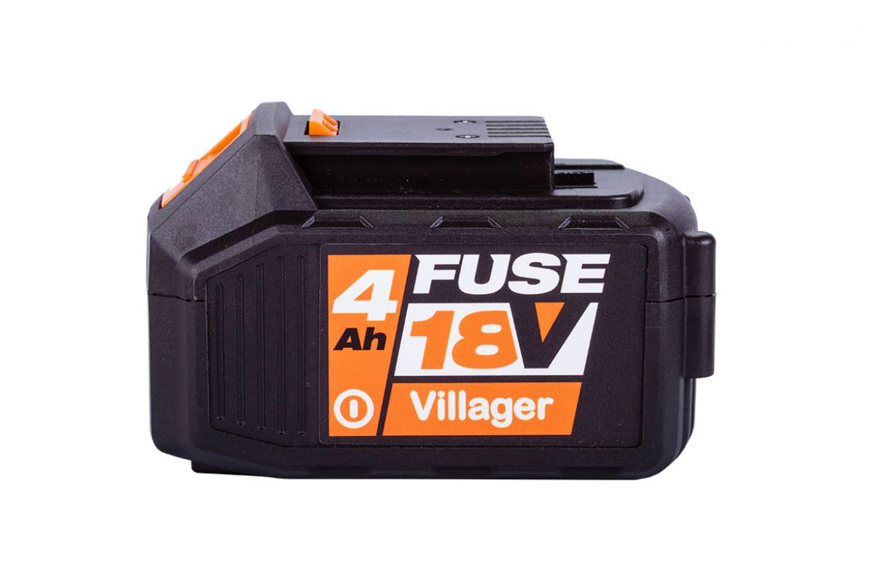 Acumulator VILLAGER Fuse 18 V, 4 Ah, Li-ion