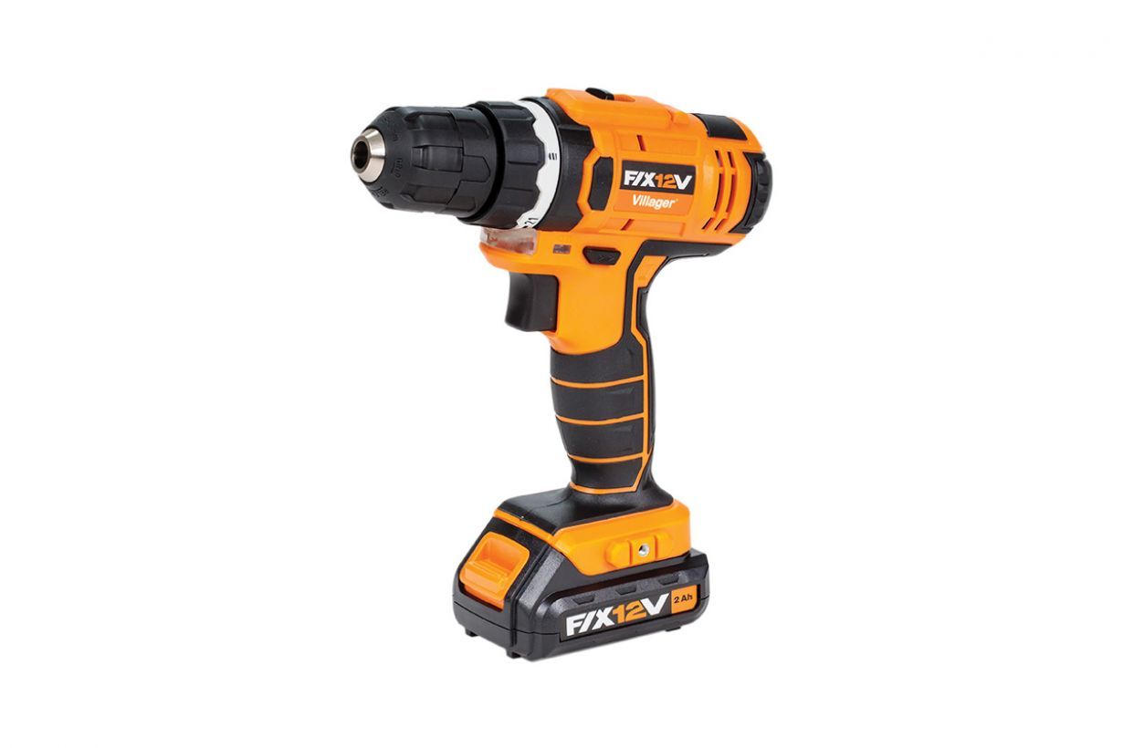 Masina de gaurit si insurubat VILLAGER FIX VLN 3112-1BCB cu acumulator, 12 V, 2Ah