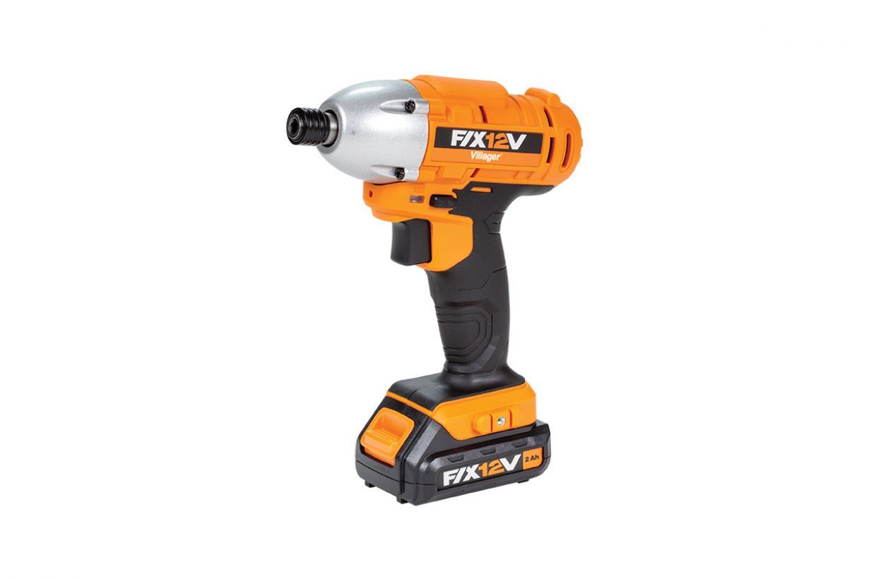 Masina de gaurit si insurubat cu acumulator VILLAGER FIX VLN 3412-2BSC, doi acumulatori, 12 V, 2 Ah