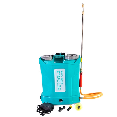 Pompa de stropit cu acumulator Detoolz, DZ-P109, 16 L 12 V presiune/suport lombar