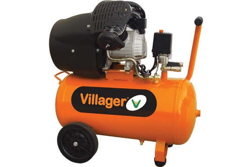Compresor VILLAGER VAT VE 50, 50 L, 8 bar, 2200 W