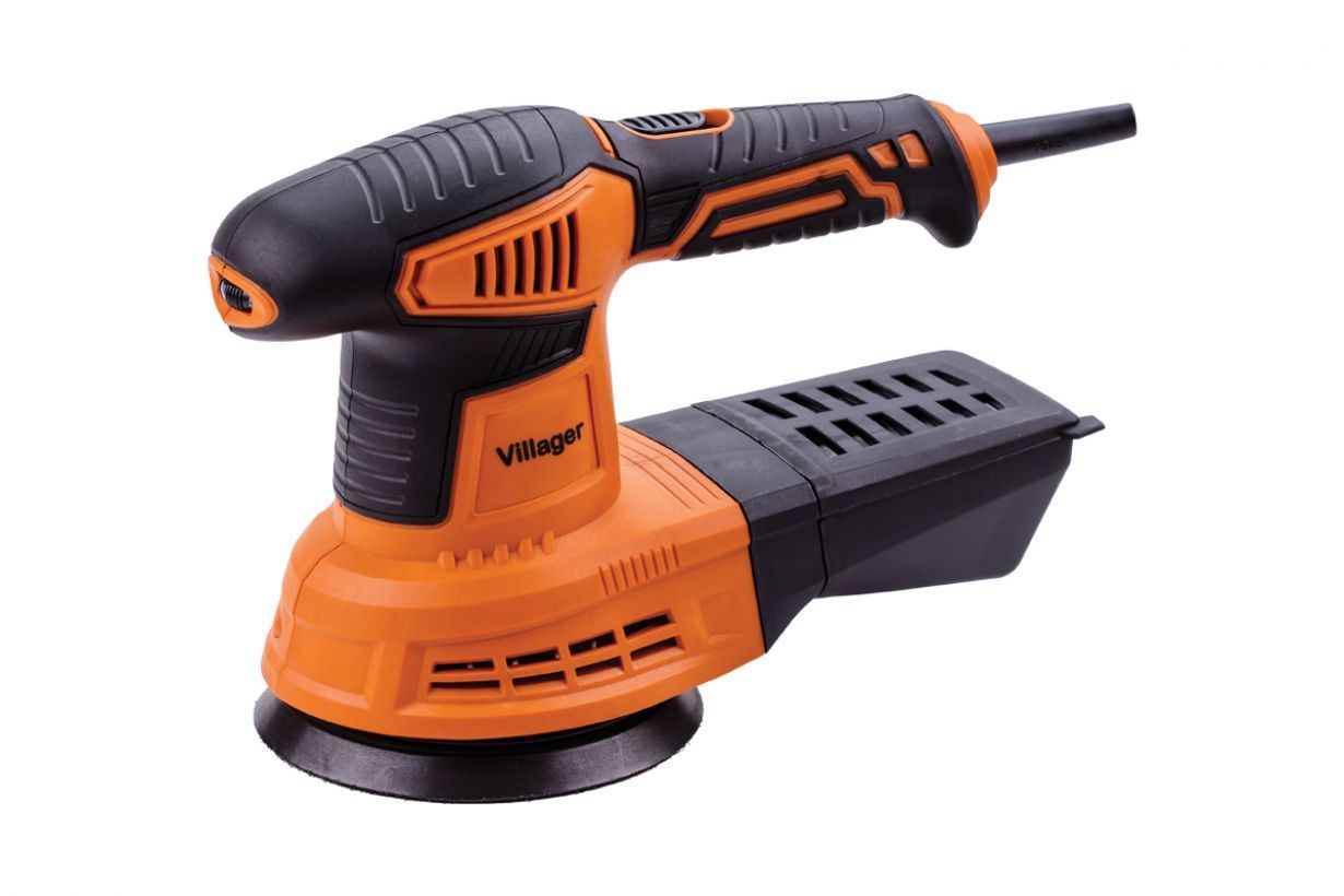 Slefuitor orbital VILLAGER VLP 345, 450 W, 230 V, 13000 rpm, motor electric colector