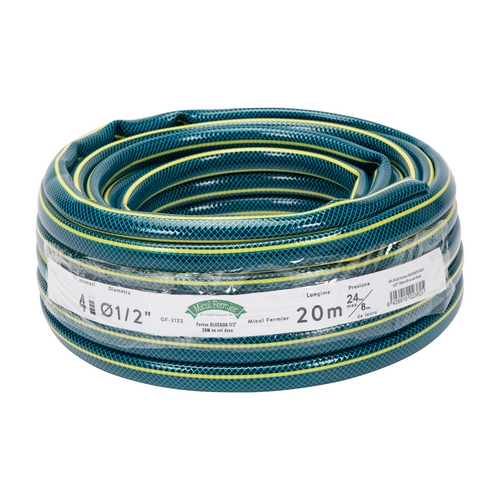 Furtun de gradina MICUL FERMIER, Bluebos Plus 1/2 inch 20 m cu set duze