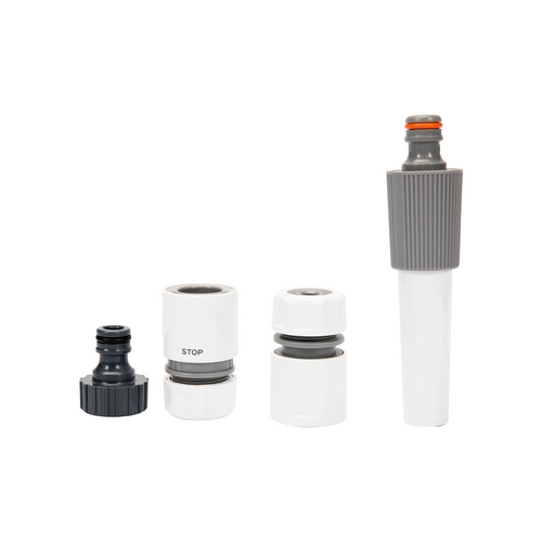 Furtun de gradina MICUL FERMIER, Bluebos Plus 1/2 inch 20 m cu set duze