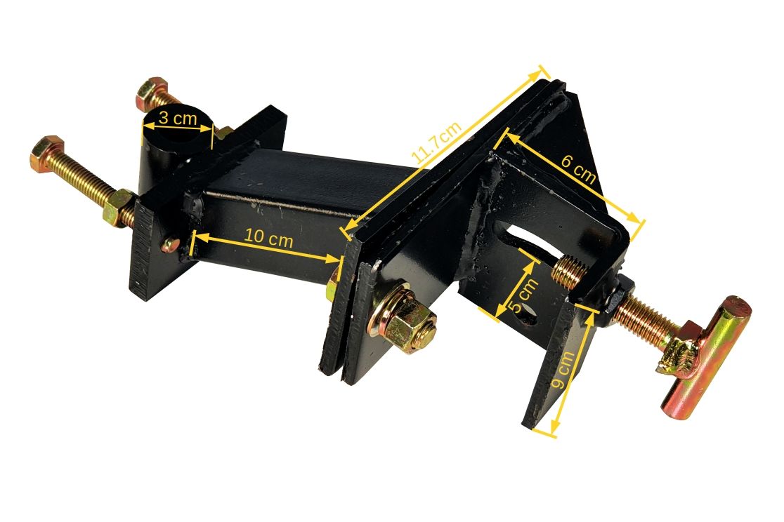 Adaptor reglabil unghi ProGARDEN 4560000043 pentru plug si rarita
