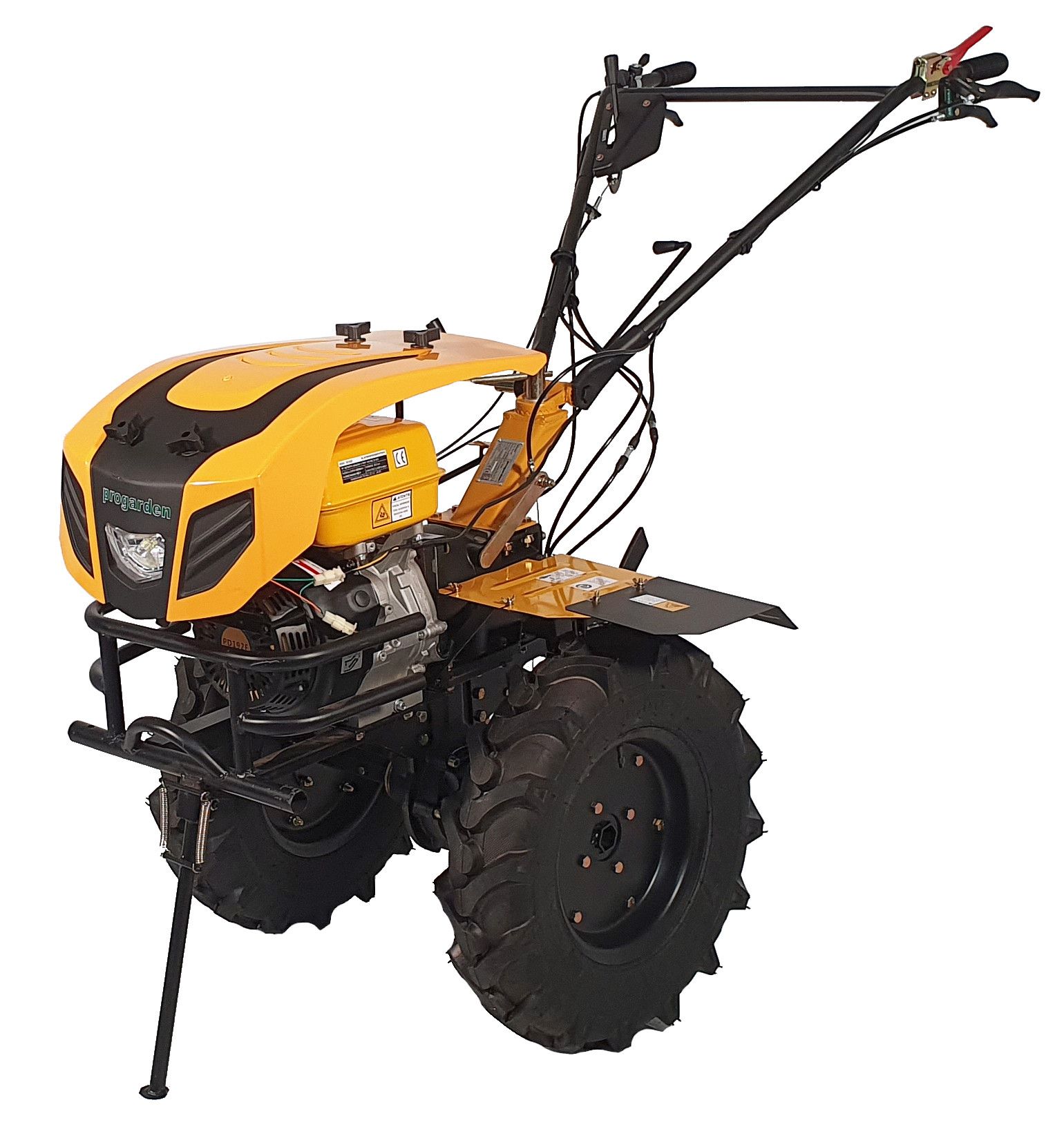 Motocultor ProGARDEN Campo 1844, 18 CP, 3 plus 1, diferential, roti 6.00-12, benzina, euro 5