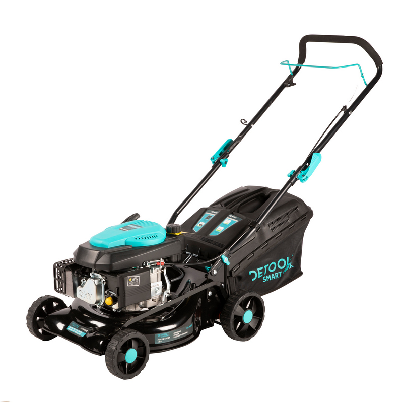 Masina de tuns gazon Detoolz, DZ-M105, benzina, 17 inch, 146 CC, 40 L