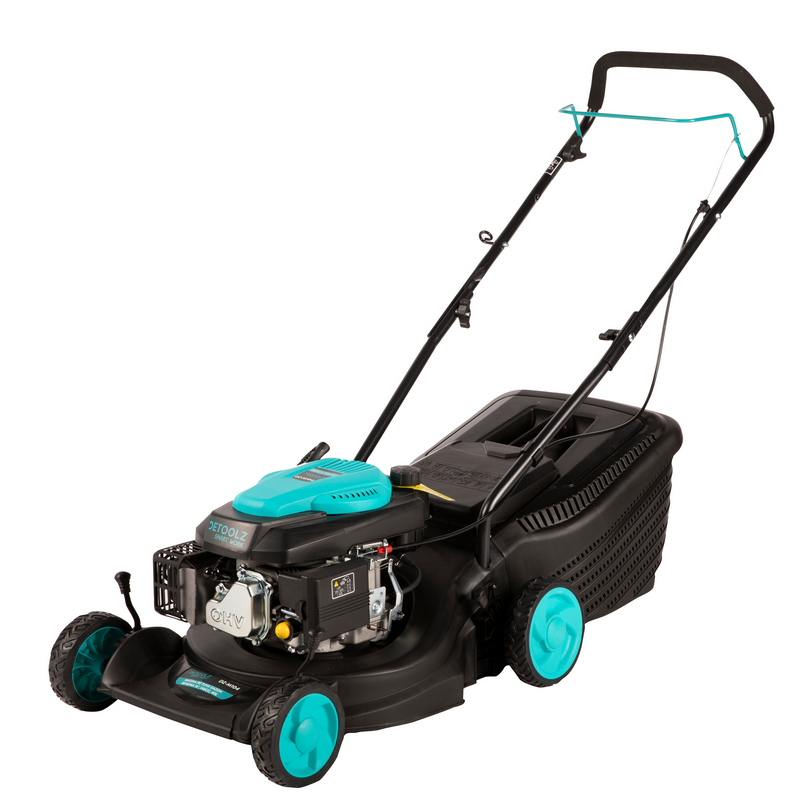 Masina de tuns gazon Detoolz, DZ-M104, benzina, 16 inch, 146 CC, 40 L