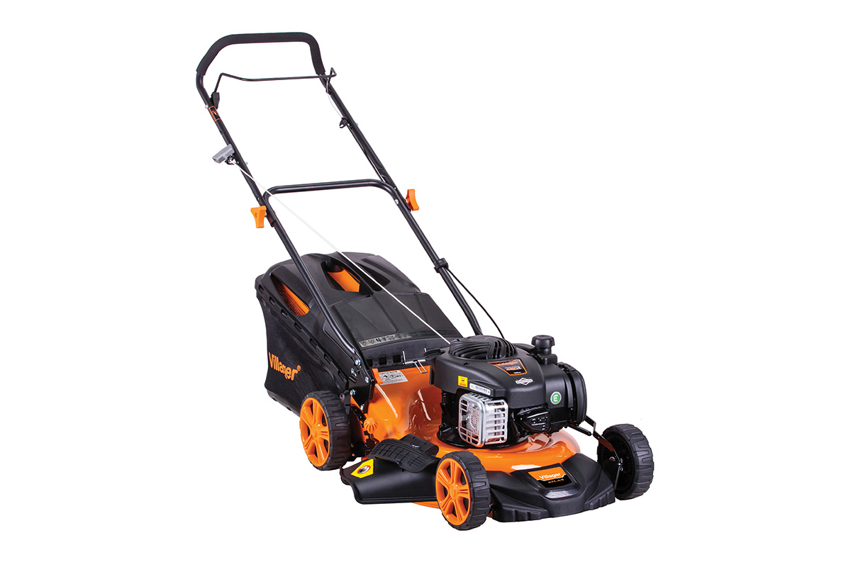 Masina de tuns gazon si iarba, pe benzina, VILLAGER ATLAS 4011B, 1.7 kW, 125 CC, latime cosire 457 mm