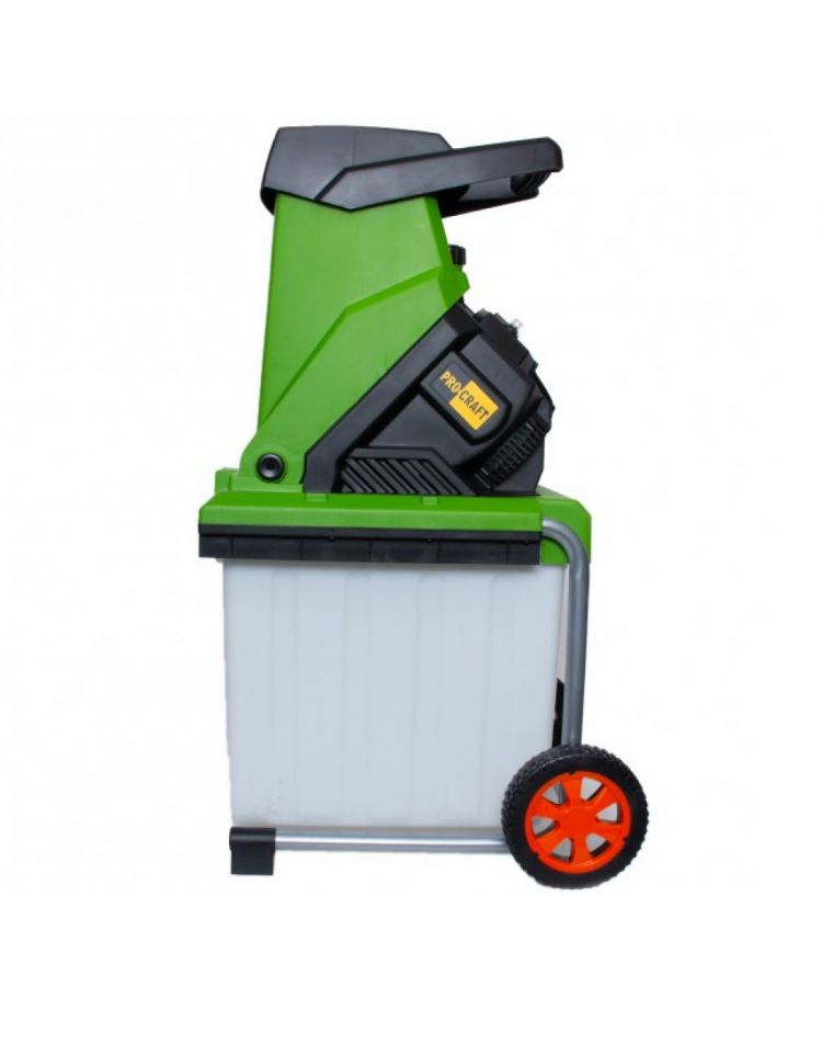 Tocator de crengi PROCRAFT, PLS2500, 2500 W, 4050 rpm, volum colector 50 L, grosime creanga 40 mm