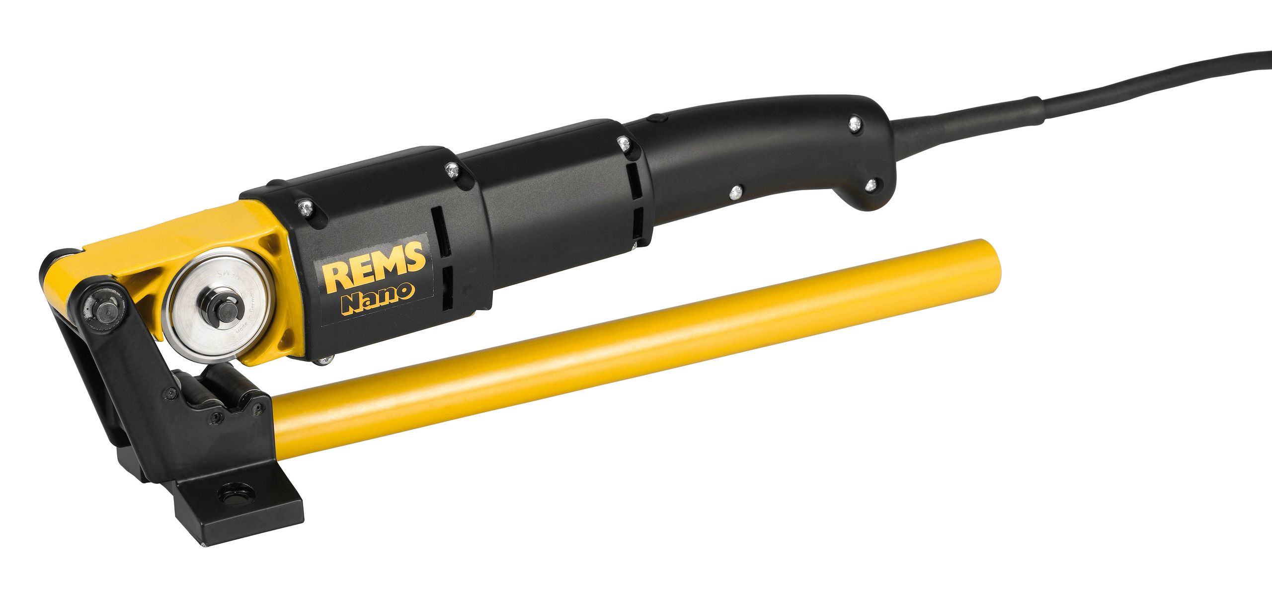 Masina electrica de debitat tevi REMS, Nano Basic-Pack 844010, 130 W
