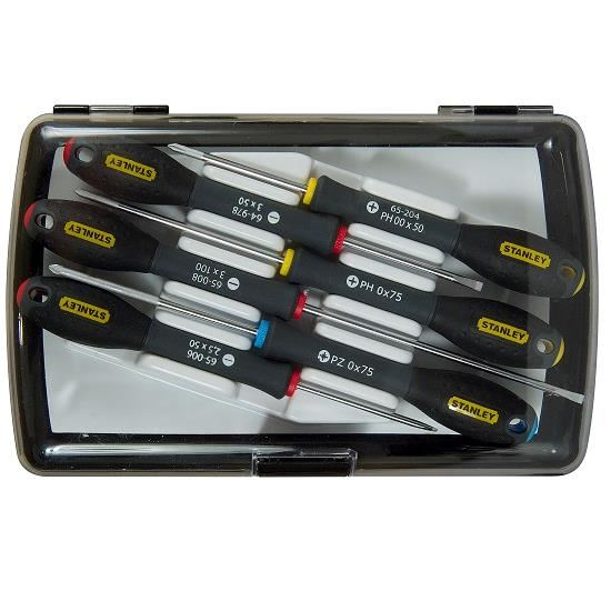 Set 6 surubelnite de precizie, STANLEY FatMax