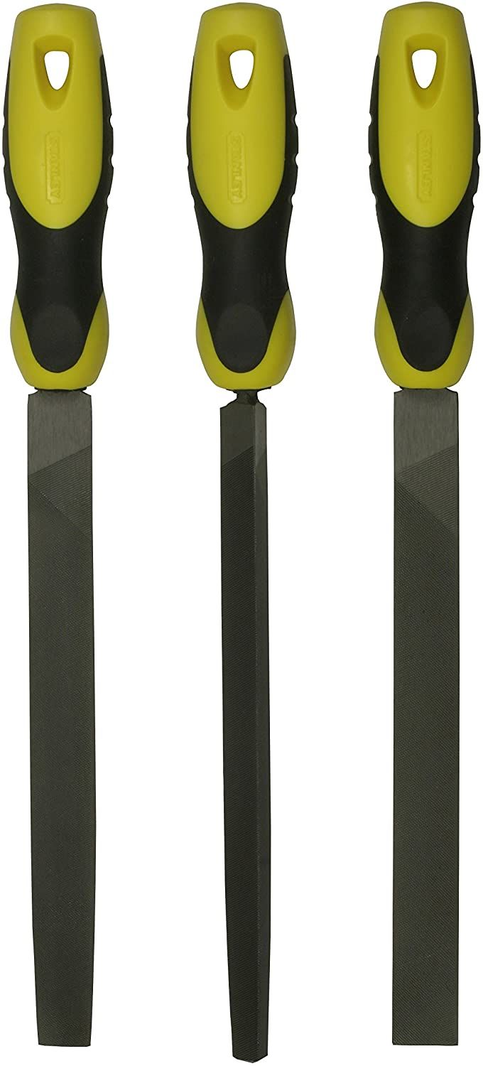 Set 3 pile semifine STANLEY 0-22-464, 200 mm