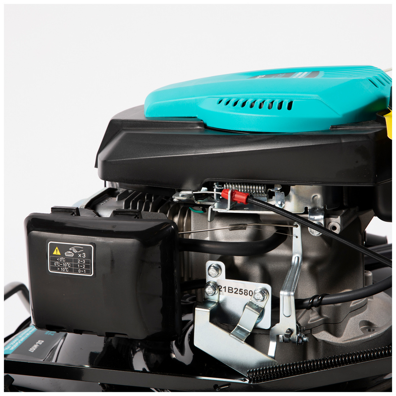 Masina de tuns gazon Detoolz, DZ-M107, 4 kW, benzina, punte 21 inch, 146 CC, cos colector 70 L