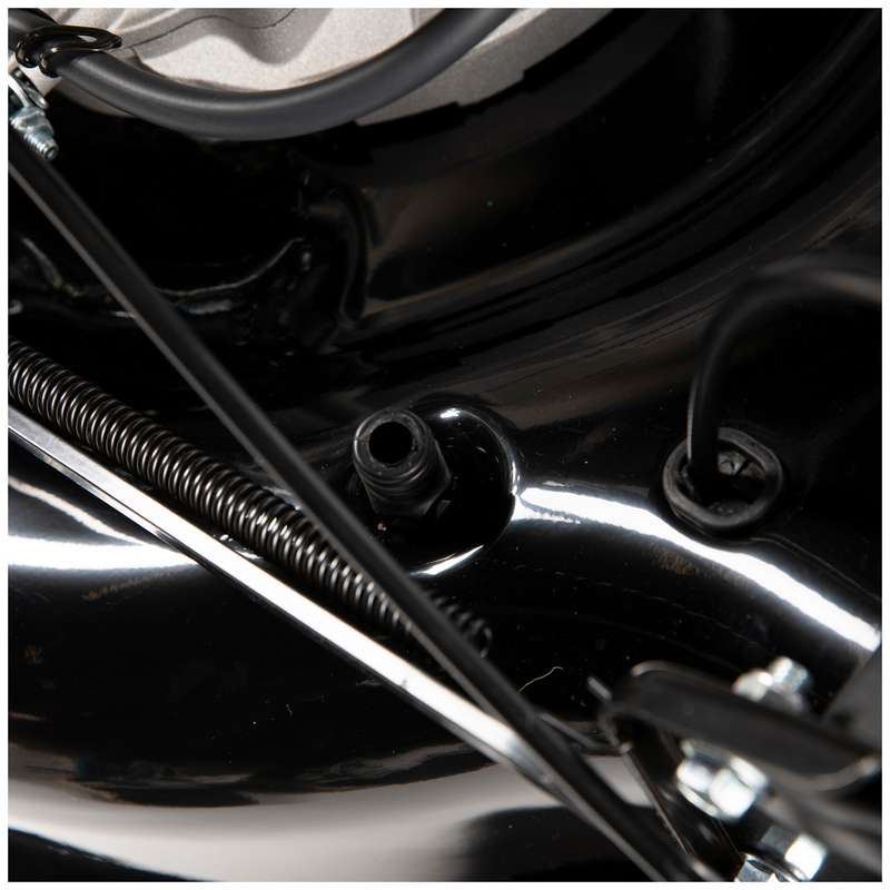 Masina de tuns gazon Detoolz, DZ-M107, 4 kW, benzina, punte 21 inch, 146 CC, cos colector 70 L