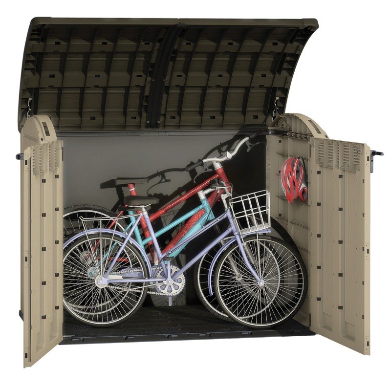 Dulap pentru gradina KETER Store It Out Ultra 17199414, bej, volum 2 mc, material polipropilena