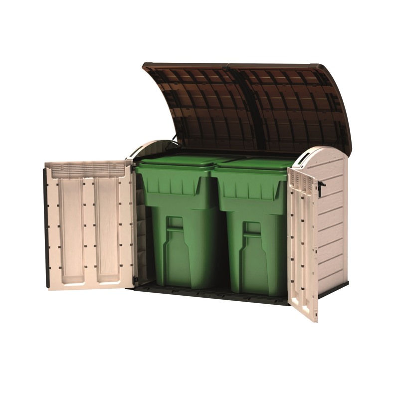 Dulap pentru gradina KETER Store It Out Ultra 17199414, bej, volum 2 mc, material polipropilena
